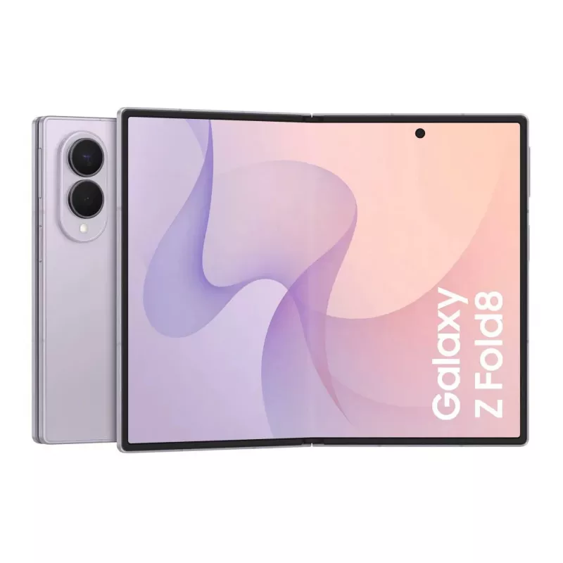 Samsung Galaxy Z Fold8 5G Dual SIM 256GB 12GB RAM Lavender - 7.6 inch Foldable Smartphone