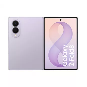 Samsung Galaxy Z Fold8 5G Smartphone, 12GB RAM, 256GB Storage, Lavender, 7.6 inch Dynamic AMOLED Display, Dual SIM, Android