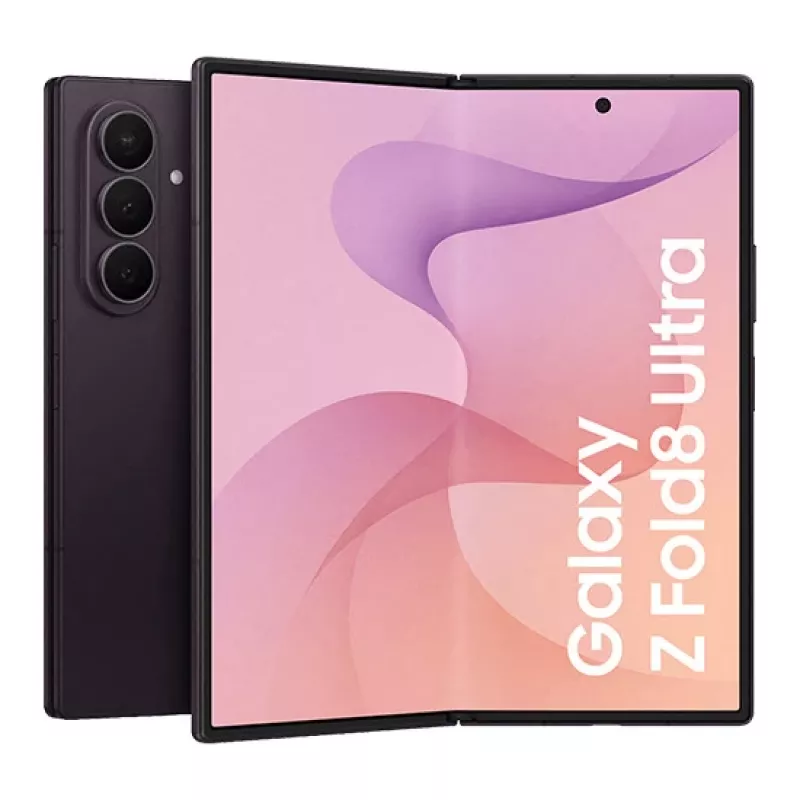 Samsung Galaxy Z Fold8 Ultra 5G Smartphone, Dual-SIM, 12 GB RAM, 256 GB Storage, 8 inch Foldable Dynamic AMOLED 2X Display, 120 Hz, Violet Shadow, Android