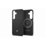 Samsung GP-FPS936PGABW Enzo Aramid Case for Galaxy S25 Plus, Black Silver