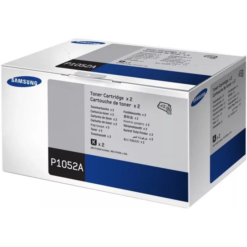 Samsung HP MLT-P1052A - 2-Pack - High Yield - Black - Original - Toner Cartridge (SV115A)