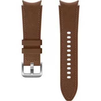 Samsung Hybrid Leather Band (20 mm, S/M), Camel (ET-SHR88SAEGEU)