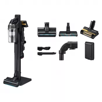 Samsung Jet 95S CompleteClean Cordless Stick Vacuum, 210 AW Suction, 60 min Runtime, Satin Greige