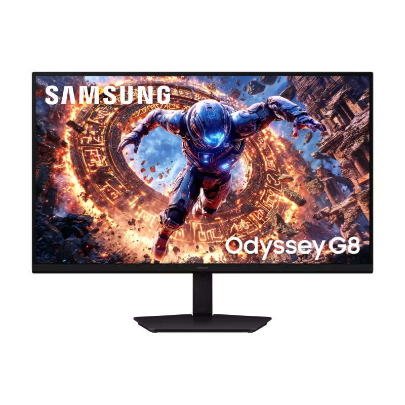 Samsung LS32HG806ESXEN Odyssey G8 32 inch 6K Ultra HD IPS 1ms 330Hz HDR Monitor with USB Hub, Pivot, Height Adjustable