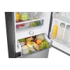 Samsung RB38C7B6BS9/EF Bottom Freezer Refrigerator, 390L Total Capacity, No Frost, Digital Inverter Compressor, Stainless Steel Look, Wi-Fi SmartThings