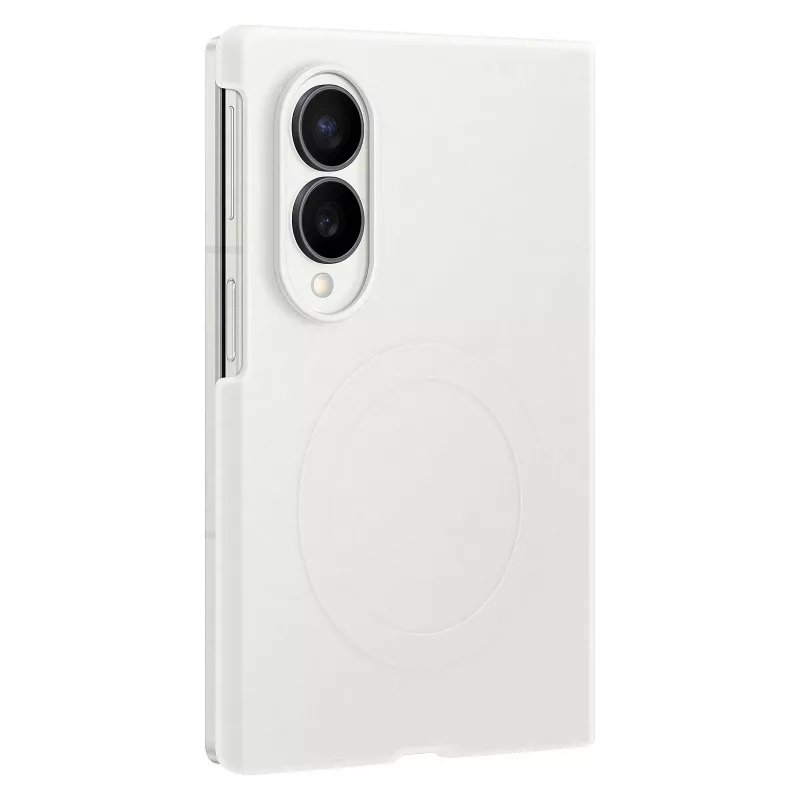 Samsung Silicone Magnet Case for Galaxy Z Fold 8 - White (MagSafe Compatible)