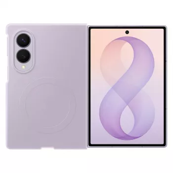 Samsung Silicone Magnet Case for Galaxy Z Fold8, Violet