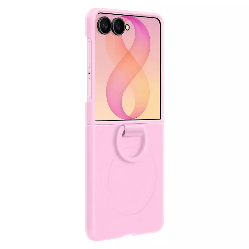 Samsung Silicone Ring Magnet Case for Galaxy Z Flip8 - Violet