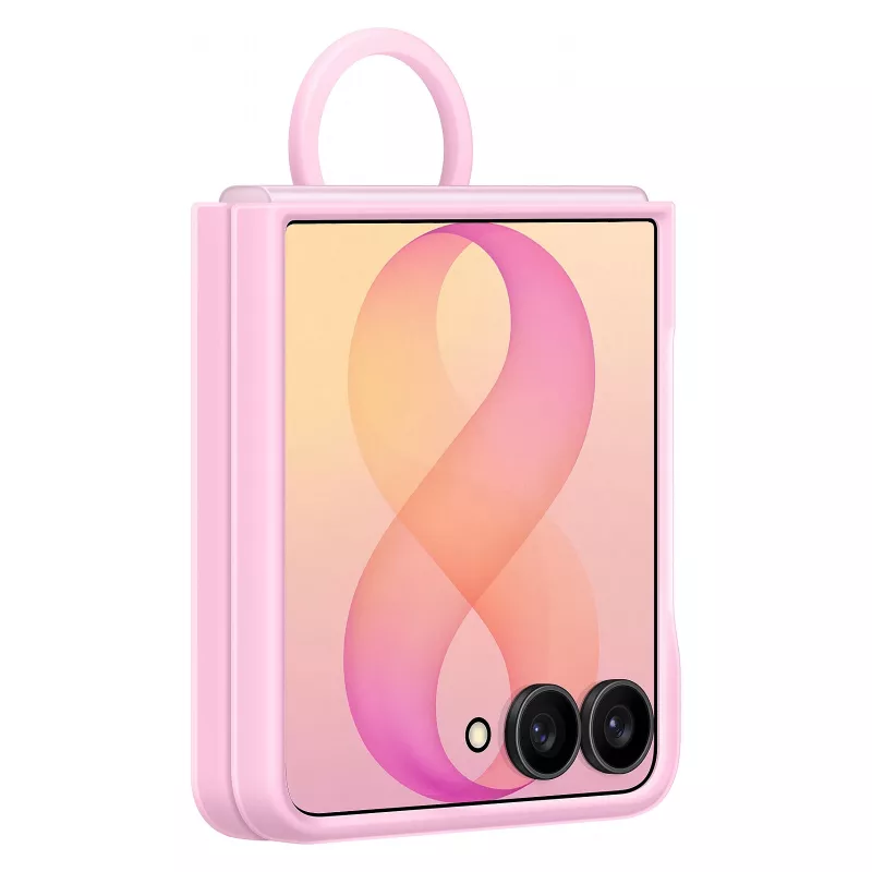 Samsung Silicone Ring Magnet Case for Galaxy Z Flip8 - Violet