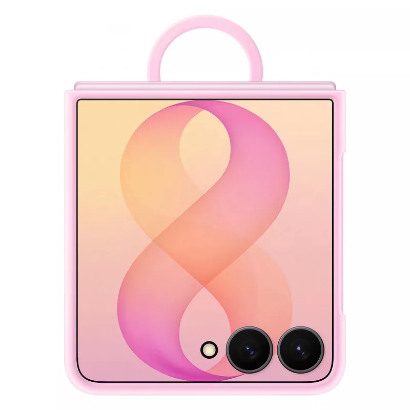 Samsung Silicone Ring Magnet Case for Galaxy Z Flip8 - Violet