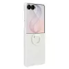 Samsung Silicone Ring Magnet Case for Galaxy Z Flip8, White