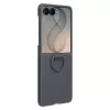 Samsung Silicone Ring Magnetic Case for Galaxy Z Flip8, Black (EF-EF776CBEGWW)