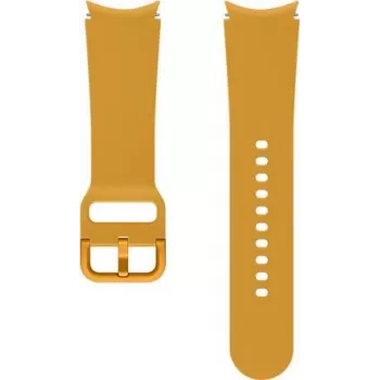 Samsung Sport Band for Galaxy Watch (20 mm, S/M) - Mustard Fluoroelastomer ET-SFR86SYEGEU