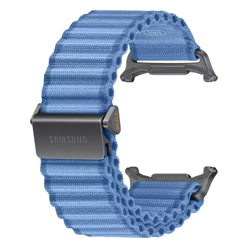 Samsung Trail Band for Galaxy Watch Ultra/2, Blue, 22mm Fluoroelastomer, Titanium G-Hook