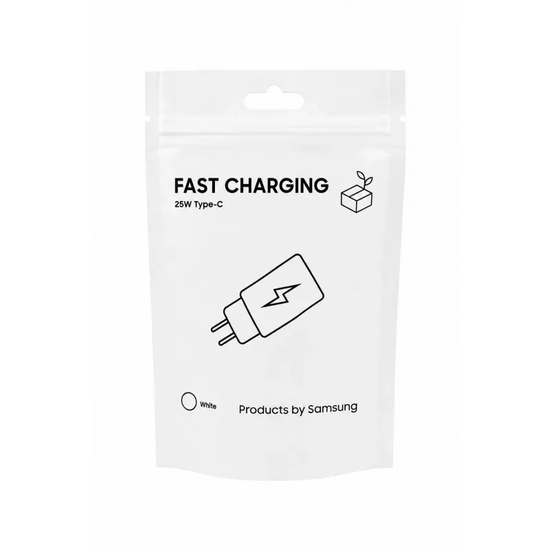 Samsung Travel Adapter TA800 USB-C 25W White (Without Cable)