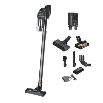 Samsung VS70H25WFT/GE Cordless Stick Vacuum Cleaner, Bagless, 0.8L, 150W Suction, 40min Runtime, HEPA Filtration, Flex Handle