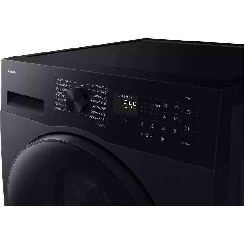 Samsung WD90HG5U34BBLE 9kg/6kg Washer Dryer with EcoBubble, 1400 rpm, White
