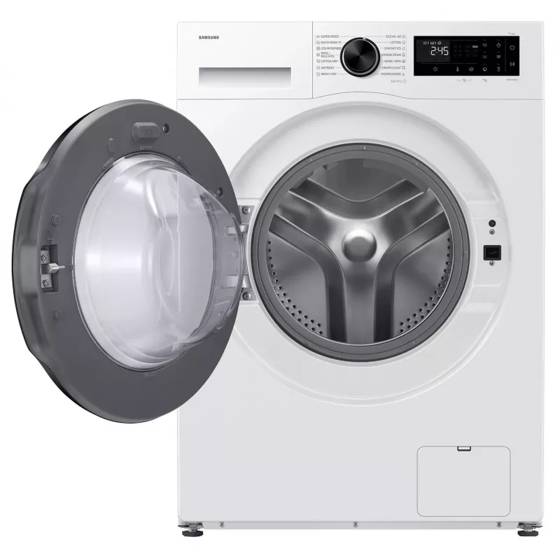 Samsung WD90HG5U34BELE Washer Dryer, 9kg Wash / 6kg Dry, 1400 rpm, White
