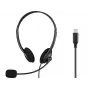 SANDBERG USB-C On-Ear Headset Bulk with Noise-Cancelling Boom Mic and In-line Controls (825-31)