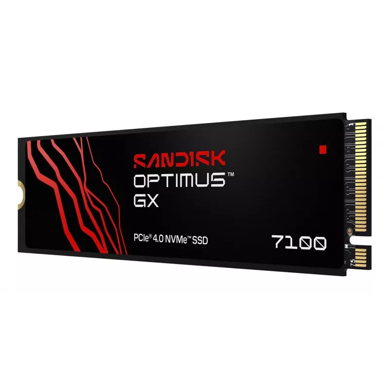 SanDisk 500GB M.2 NVMe PCI Express 4.0 Internal SSD - Read 6800 MB/s, Write 5800 MB/s, 300x TBW, MTBF 1750000 h