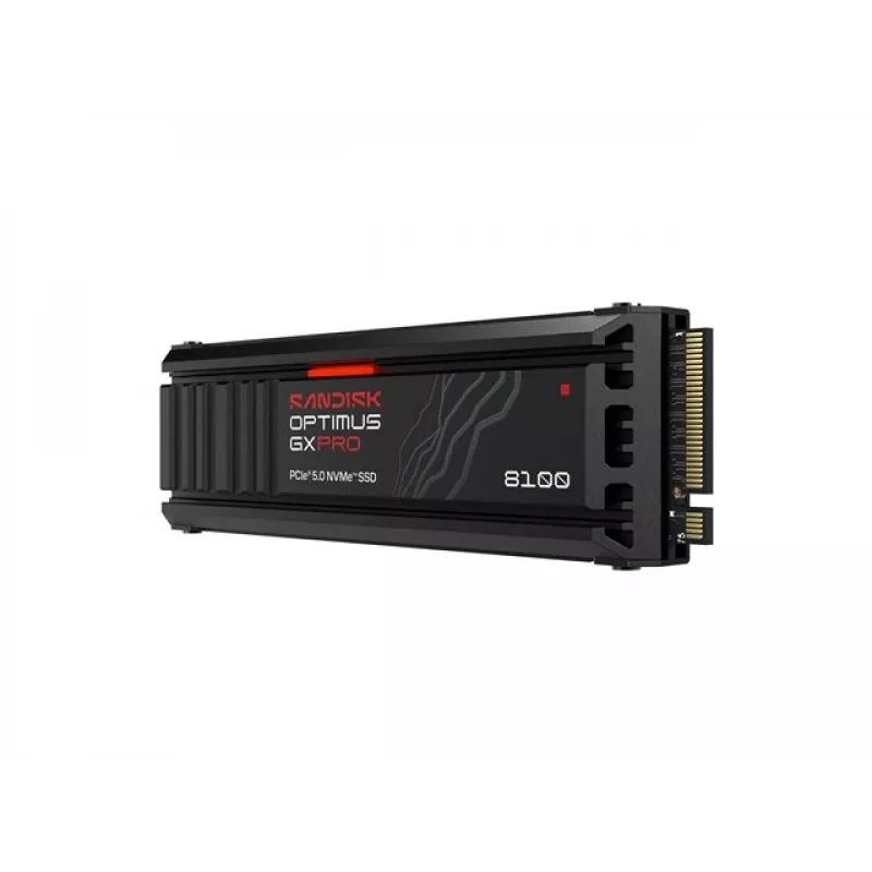 SanDisk Optimus GX PRO 8100 2TB M.2 2280 PCIe Gen5 x4 NVMe SSD with Integrated Heatsink