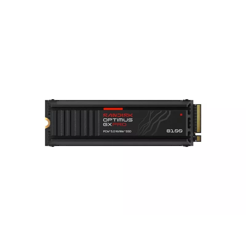 SanDisk Optimus GX PRO 8100 2TB M.2 2280 PCIe Gen5 x4 NVMe SSD with Integrated Heatsink