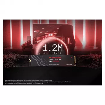 SanDisk Optimus GX PRO 850X 8TB M.2 2280 PCIe Gen4 x4 NVMe SSD with AES 256-bit Encryption