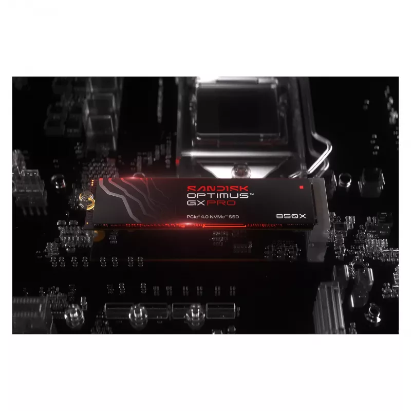 SanDisk Optimus GX PRO 850X 8TB M.2 2280 PCIe Gen4 x4 NVMe SSD with AES 256-bit Encryption