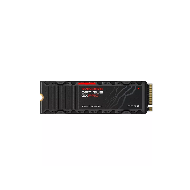 SanDisk Optimus GX PRO 850X NVMe SSD with Heatsink, 8TB, M.2 2280, PCIe Gen4 x4 00226999