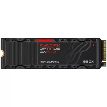 SanDisk Optimus GX PRO 850X NVMe SSD with Heatsink, 8TB, M.2 2280, PCIe Gen4 x4 00226999