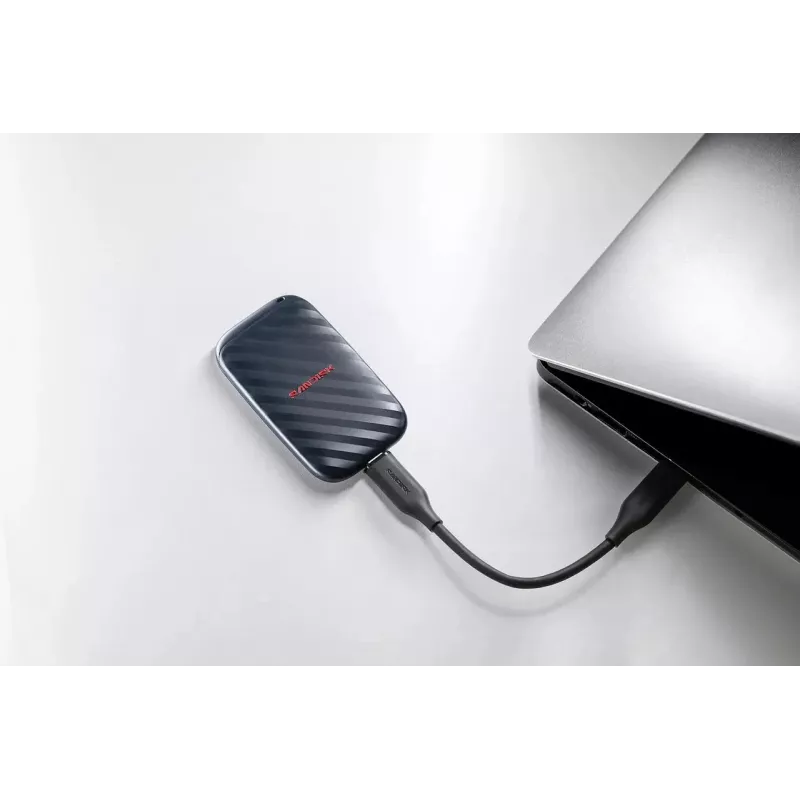 SanDisk Portable SSD 500GB Black USB 3.2 Gen 1 External Drive – SDSSDE10-500G-G25