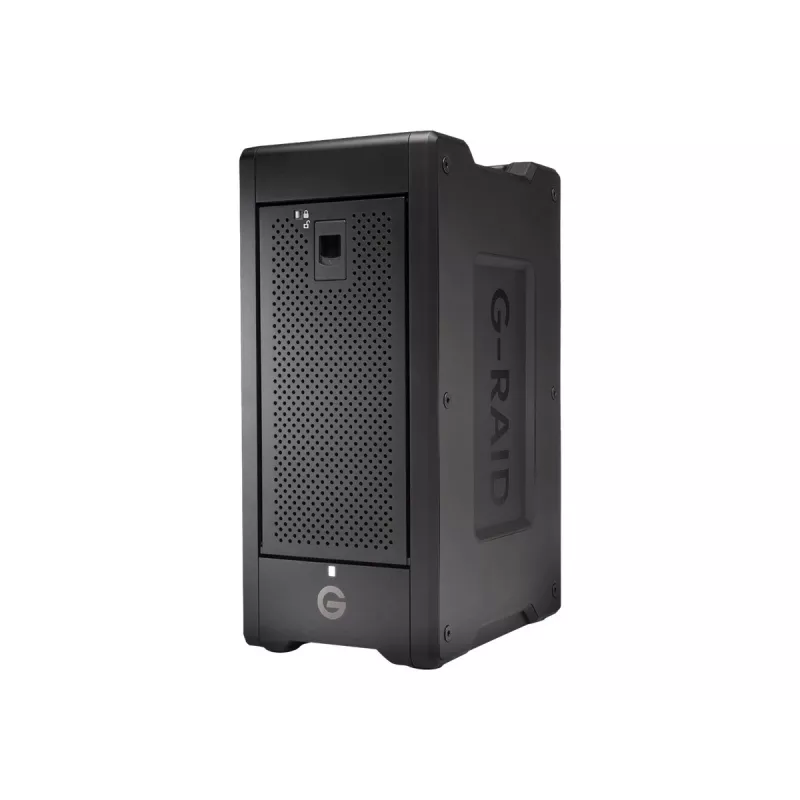 SanDisk Professional G-RAID SHUTTLE 8 - Hard Drive Array - 208 TB - 8 Bays - HDD 208 TB x 8 - Thunderbolt 3, USB-C 3.2 Gen 2 (External)