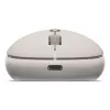 Satechi OntheGo Mouse - Wireless Bluetooth & 2.4GHz USB-A, Rechargeable, Multi-Device, Sand