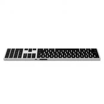 Satechi Slim X3 Bluetooth Keyboard with Numeric Keypad - Silver