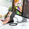 SATECHI Thunderbolt 5 Pro Cable 1m USB-C to USB-C – 120Gbps, 240W, Black