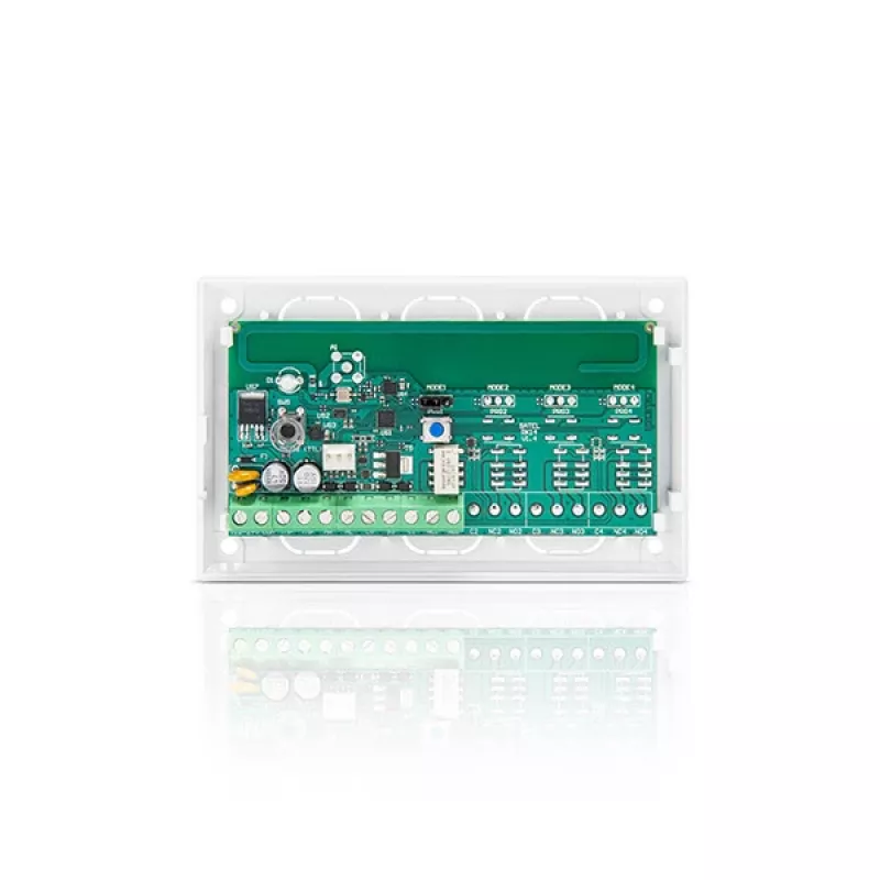 SATEL RK-1K Single-Channel Radio Controller with 2 T-1 Remote Controls, 433 MHz, KEELOQ Rolling Code, Relay Output NO/NC, IP20
