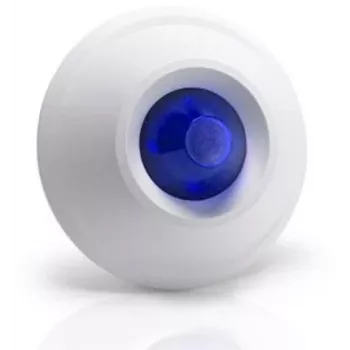 SATEL SOW-300 BL Indoor Optical-Acoustic Signalling Device with Blue LED Strobe, 12V DC, 100 dB
