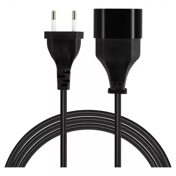 SAVIO CL-213 Power Extension Cable 1.5 m Black