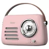 SAVIO RS-03 Portable Radio FM/AM with MP3 USB/SD Playback, Pink