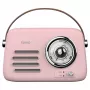 SAVIO RS-03 Portable Radio FM/AM with MP3 USB/SD Playback, Pink