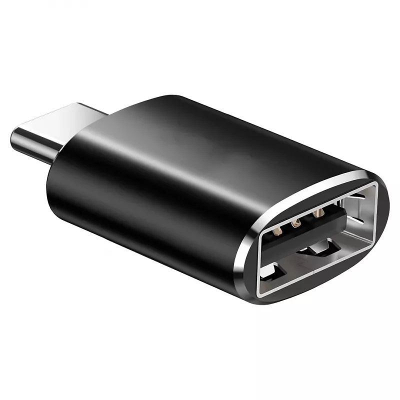 SAVIO TR-19 Wireless CarPlay & Android Auto Adapter, USB-C, 5GHz Wi-Fi, Bluetooth 5.0, Black