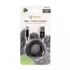 SBOX USB-TYPEC-15B USB-A to USB-C Cable 1.5m Blackberry Black