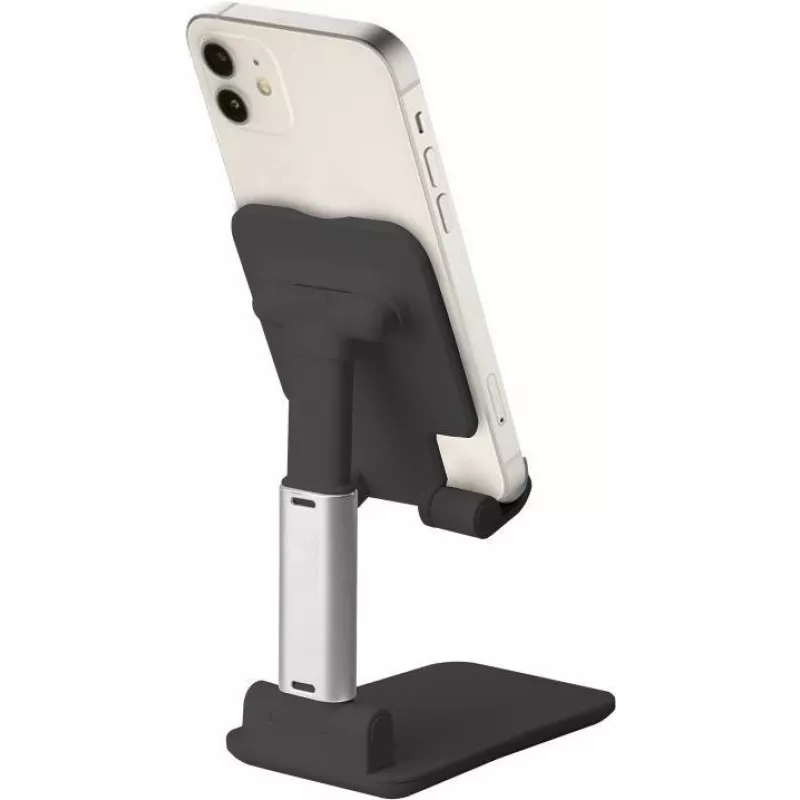 SBS Mobile TASTAND Universal Foldable Device Stand for E-Readers, Smartphones and Tablets up to 12 inch - Black & Silver