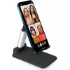 SBS Mobile TASTAND Universal Foldable Device Stand for E-Readers, Smartphones and Tablets up to 12 inch - Black & Silver