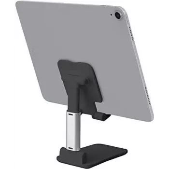 SBS Mobile TASTAND Universal Foldable Device Stand for E-Readers, Smartphones and Tablets up to 12 inch - Black & Silver