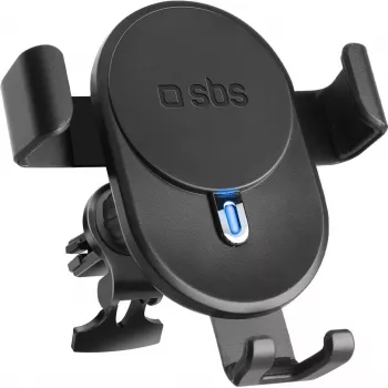 SBS TESUPWIR10CLIPSTG 10W Wireless Car Charger Holder - Black