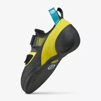 Scarpa Arpia V Climbing Shoes - Shark/Yellow - Size 44.5 (EU)