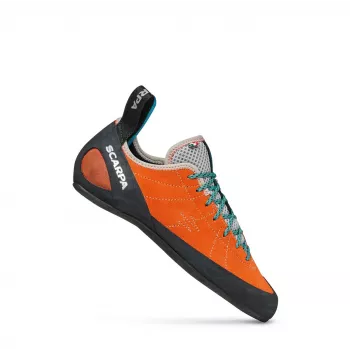 SCARPA Helix Climbing Shoes 40 Ocean/Grey