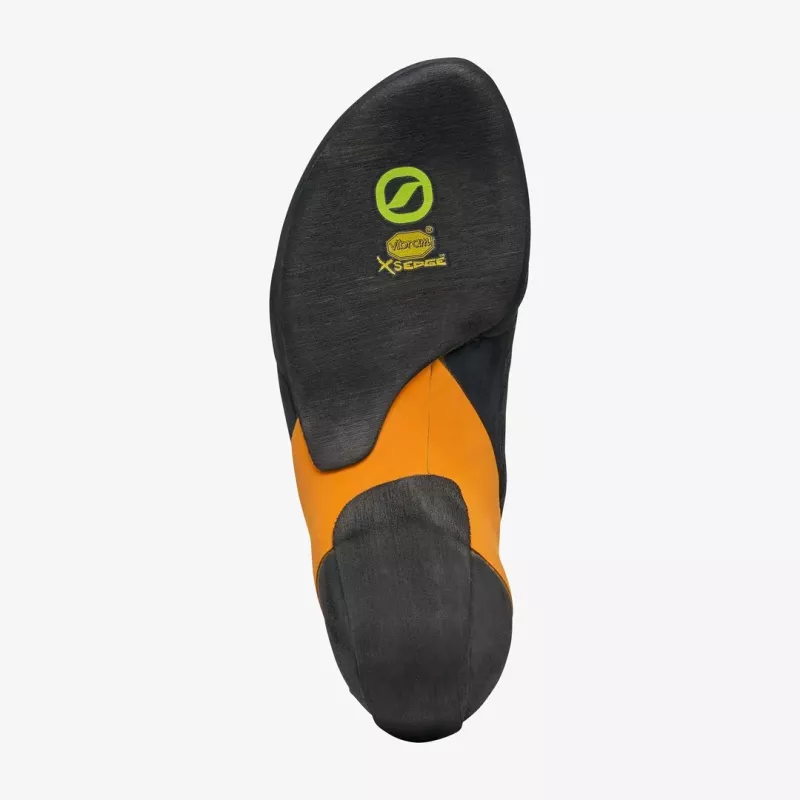 Scarpa Instinct Climbing Shoe - Black/Orange - EU 43