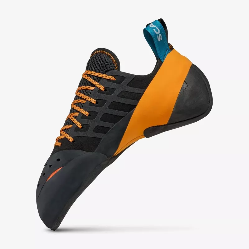 Scarpa Instinct Climbing Shoe - Black/Orange - EU 43